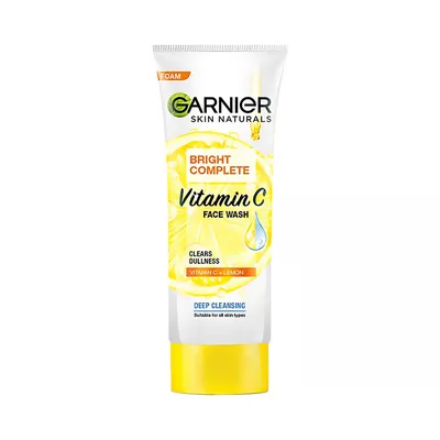 Garnier Bright Complete Vitamin C Face Wash 100 gm Garnier Bright Complete Vitamin C Face Wash 100 gm